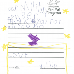 Millie's Letter 