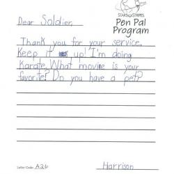 Harrison's Letter 