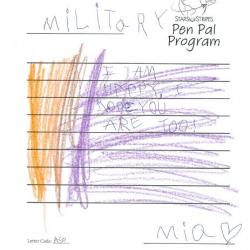 Mia's Letter